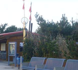 Aufgang zum Stand Trassenheide