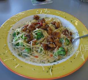 Lecker Nudeln mit Scampi