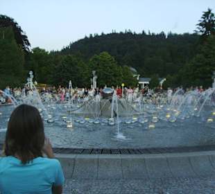Brunnen in der Kolonnade