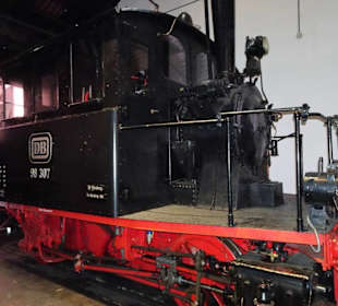 Lokomotiven des Museums im Ringlokschuppen