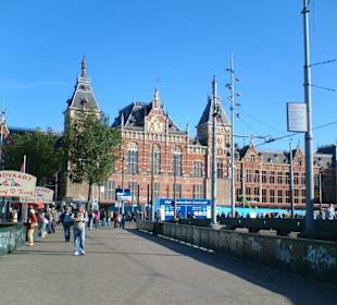 Вокзал в амстердаме