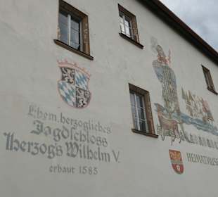 Ruhpolding: Das Jagdschloss, heute Heimatmuseum