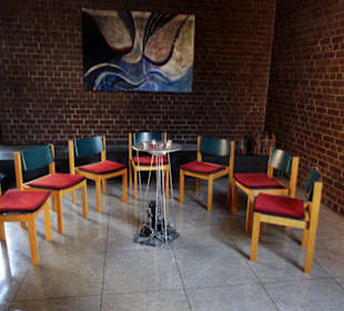 Blick in den Taufraum