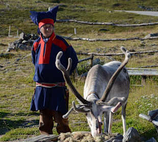Ausflug ans Nordkap - Ureinwohner