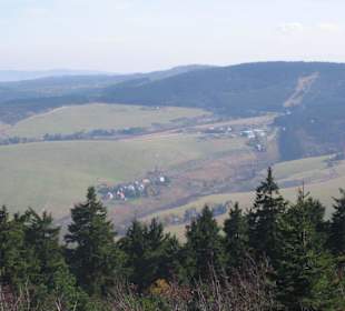 Ausblick vom Fichtelberg
