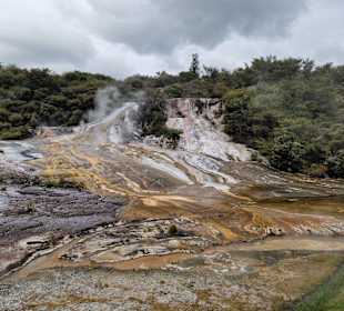 Orakei Korako Geothermal Park & Cave