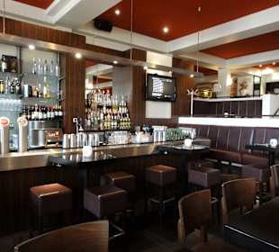 Blick in den Gastraum des Luv