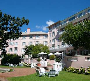 Tea-Time-Terrasse im Mount Nelson