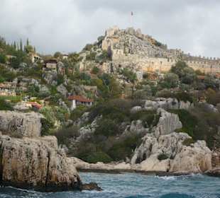 Burgruine vor Sibelik