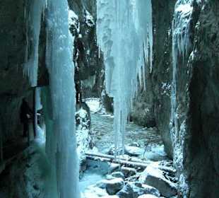 Partnachklamm im Winter