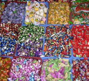 Vietnamesische Bonbons und Süßwaren.