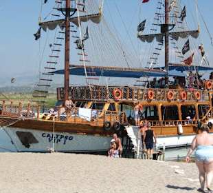 Bei der Einschiffung