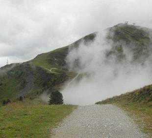 Blick auf Wanglalm und Wanglspitz