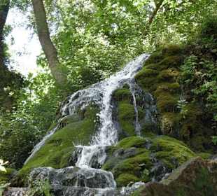 Wasserfall in "la Granja"