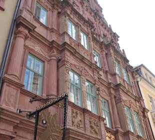 Bei einem Altstadtbummel in Heidelberg