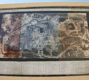 Lageplan vom Karnaktempel