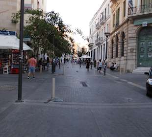 Shoppen und Essen in Altstadt Heraklion