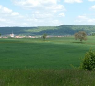 Eindruck vom Spaziergang Ostheimer Streifberg-Tour