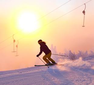 Wintersport am Großen Arber