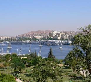 Assuan von der Insel Elephantine