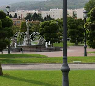 Sehr schöner Park in Torremolinos