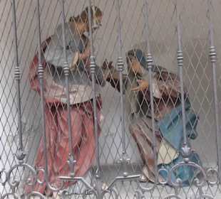 Fußweg zum Kapuzinerkloster