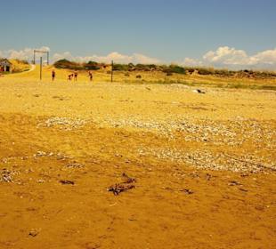 Gündogdu leichter Kies/Muschelbereiche