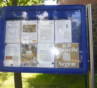 Hochmeisterkirche - Hinweistafel