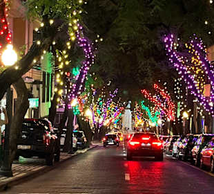 Weihnachten in der Altstadt von Funchal