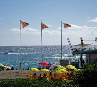Strandimpressionen an der Plage des Roches Noires