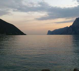 Gardasee bei Sonnenuntergang
