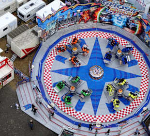 Impressionen von der Rheinkirmes in Düsseldorf