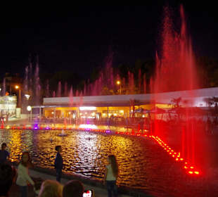 Аркадия, светомузыкальный фонтан