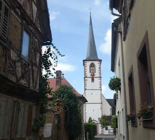 Bei einem Bummel durch Thüngersheim