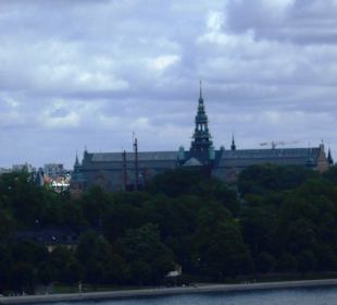 Blick vom Katarinahissen auf Stockholm