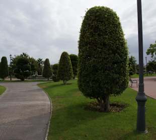 Sehr schöner Park in Torremolinos