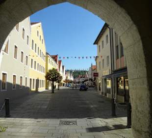 Blick durch den Donauturm