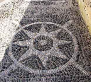 Santorin selbst im Bild Landschaft, Stadt