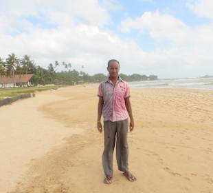 Unser toller Reiseführer Sali! Immer am Strand!