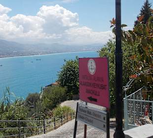 Вид с холма Аланийской крепости