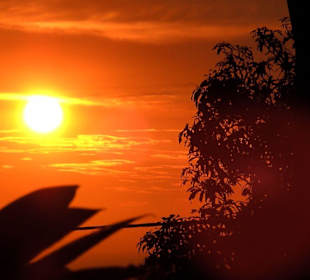 Sonnenuntergang Legian Beach