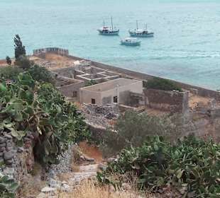 Lebrainsel Spinalonga bei Kreta