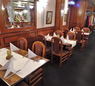 In den Gasträumen des Restaurant Palladion