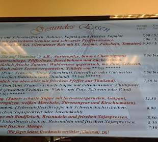 Speisekarte