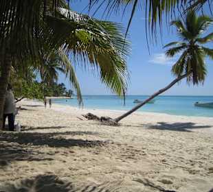 Traumhafter Ausblick auf Saona