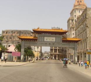 Eingang zum Viertel gleich hinter dem Kapitol