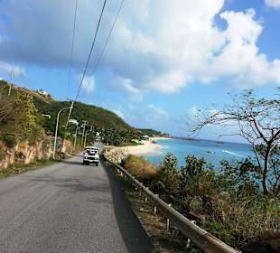 Blick auf einen Strand