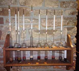 Spindeln im Brauereimuseum