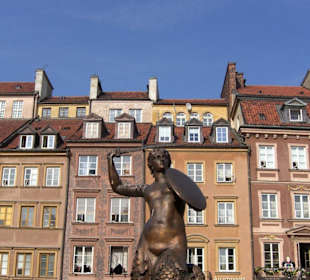 Syrenka na starym mieście