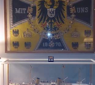 Flagge u. Schiff Kaiser Wilhelm II.